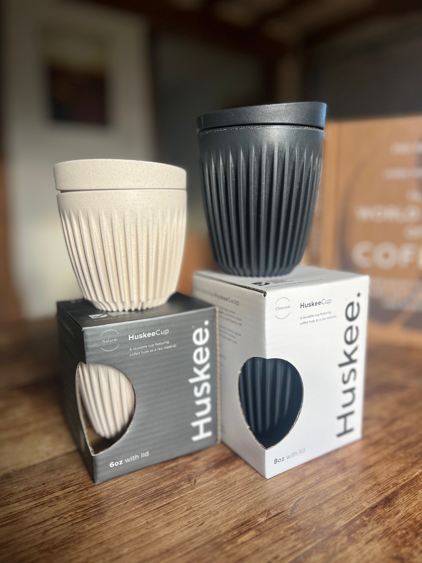 Re-usable Huskee Cup (6oz, natural)