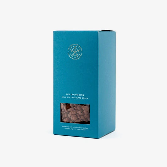 The Chocolate Society | hot chocolate drops - Colombian milk chocolate