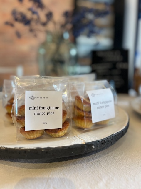 Prospect Coffee | mini frangipane mince pies
